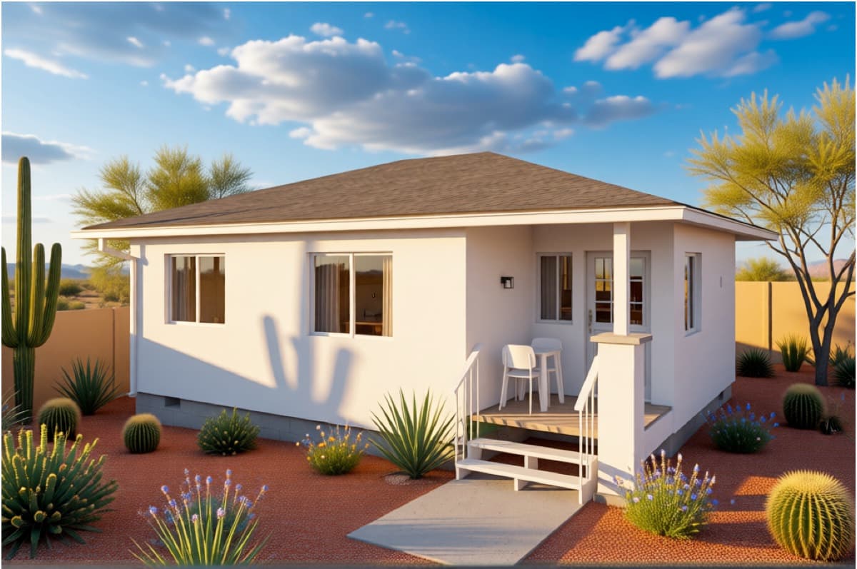 2-Bed / 2-Bath Horizon Line ADU exterior